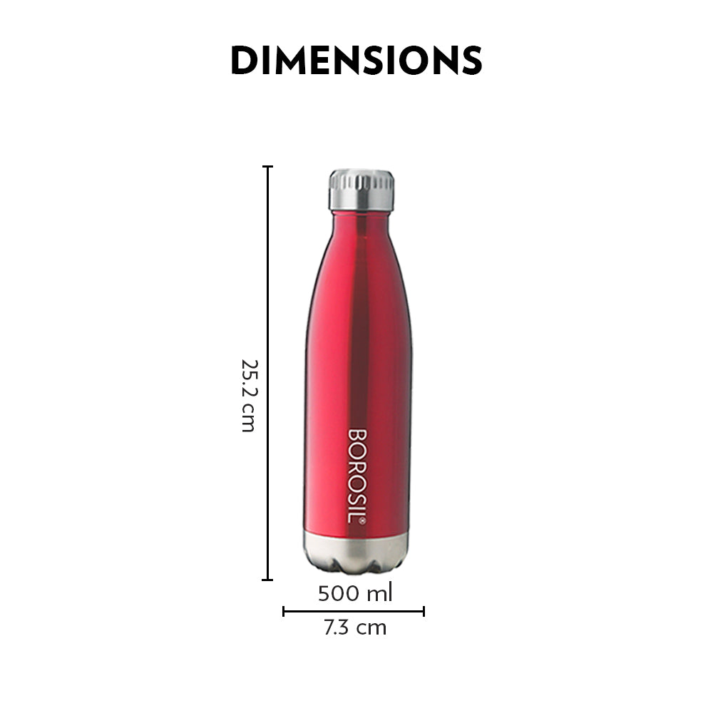 Borosil Bolt Trans Red