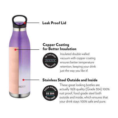 Borosil ColourCrush Violet