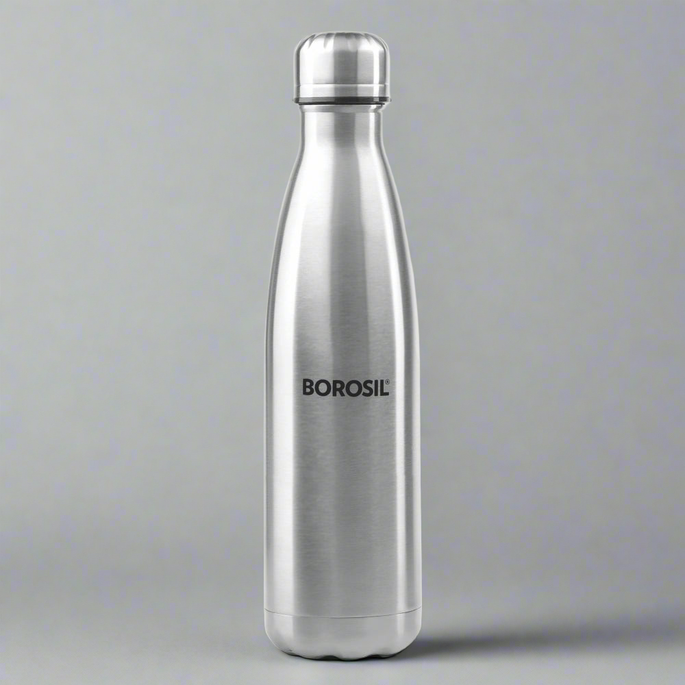 Borosil Bolt Double Wall Bottle - CP