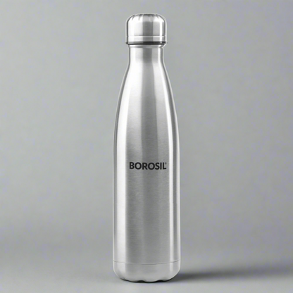 Borosil Bolt Double Wall Bottle - CP