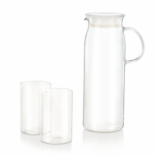 Borosil Aqua Set with 1L Jug