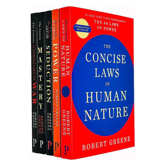 5 Books Robert Greene Concise Boxset