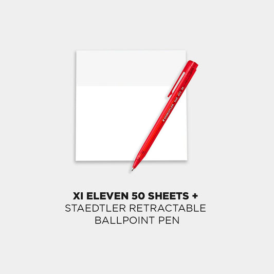 XI Eleven Transparent Sticky Notes