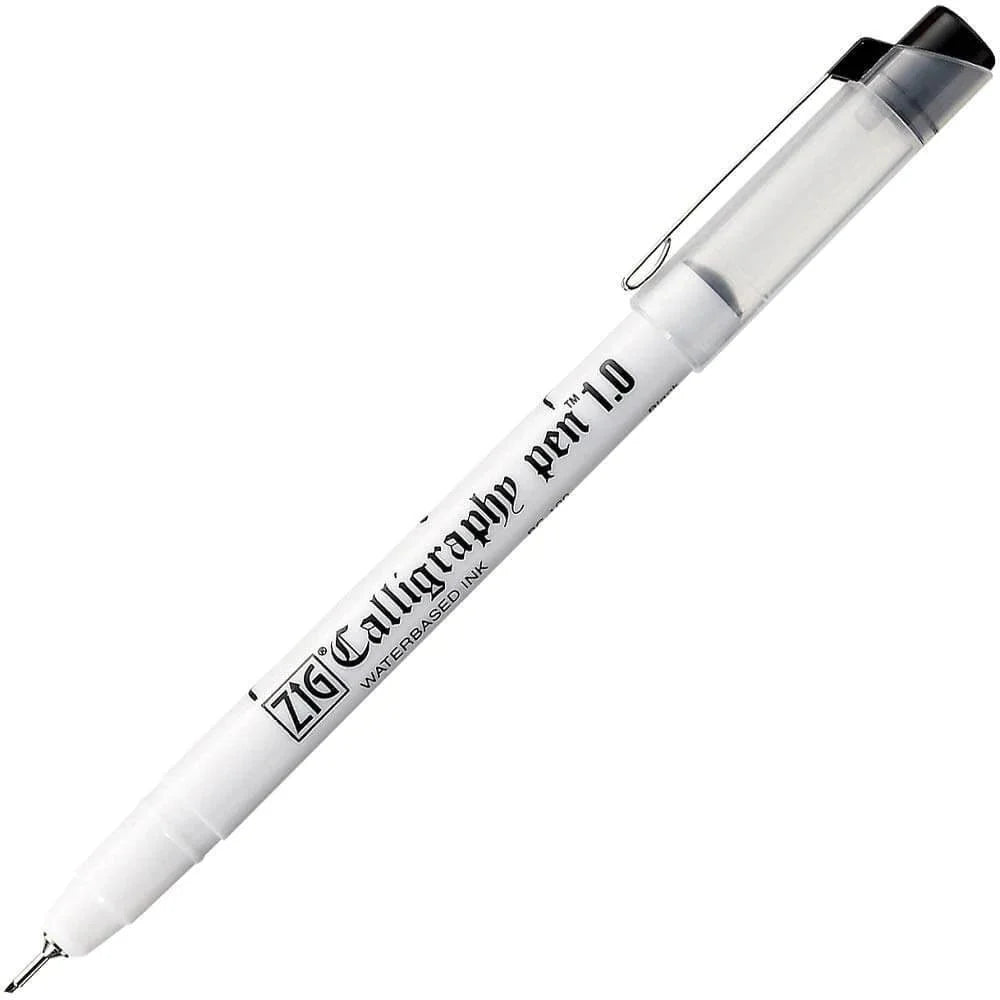 Zig Caligraphy Pen Black Color Ink (Set Of 3)